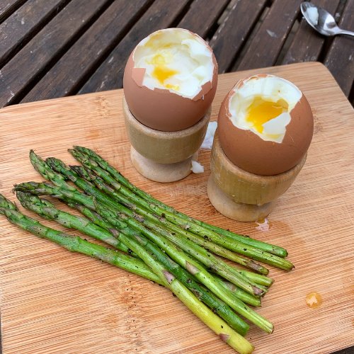 Dippy Egg & Asparagus | Recipes | Flamin' Fitness