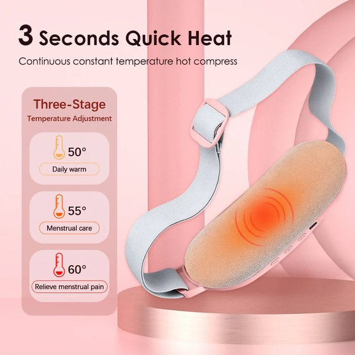 Menstrual Heating Pad with Vibration Massage