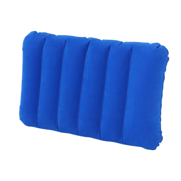 Inflatable PVC Flocking Air Pillow – Portable Magic Cushion for Travel/Home