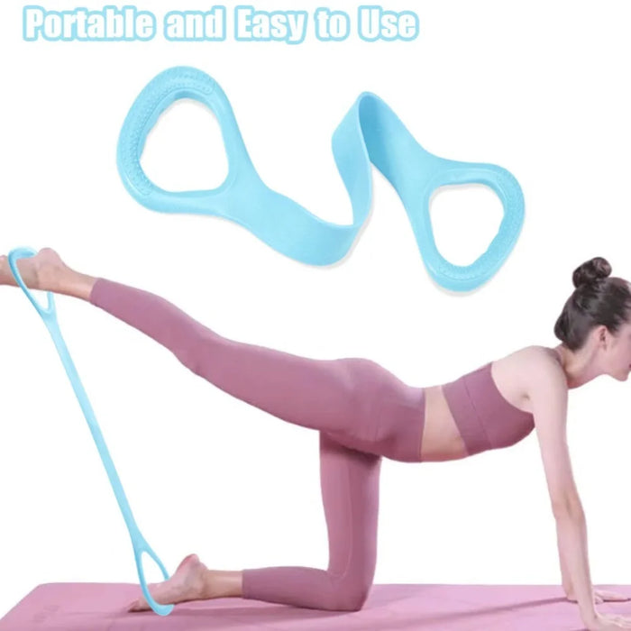 Stretching Belt for Yoga, Dance, and Physical Therapy