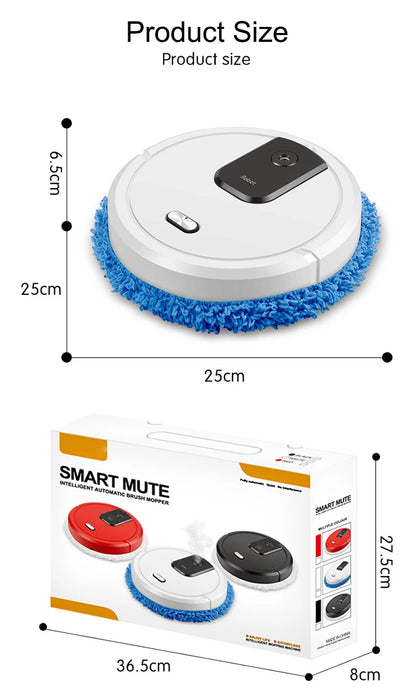 Electric Floor Mopping Robot – Wet & Dry Automatic Cleaner