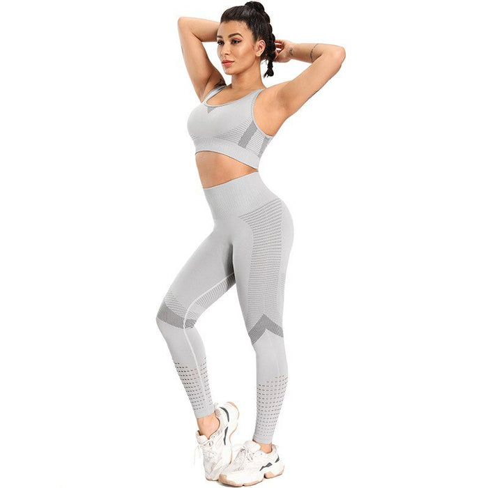 ActiveArrow Performance Sports Bra & Leggings Gym Set - Flamin' Fitness