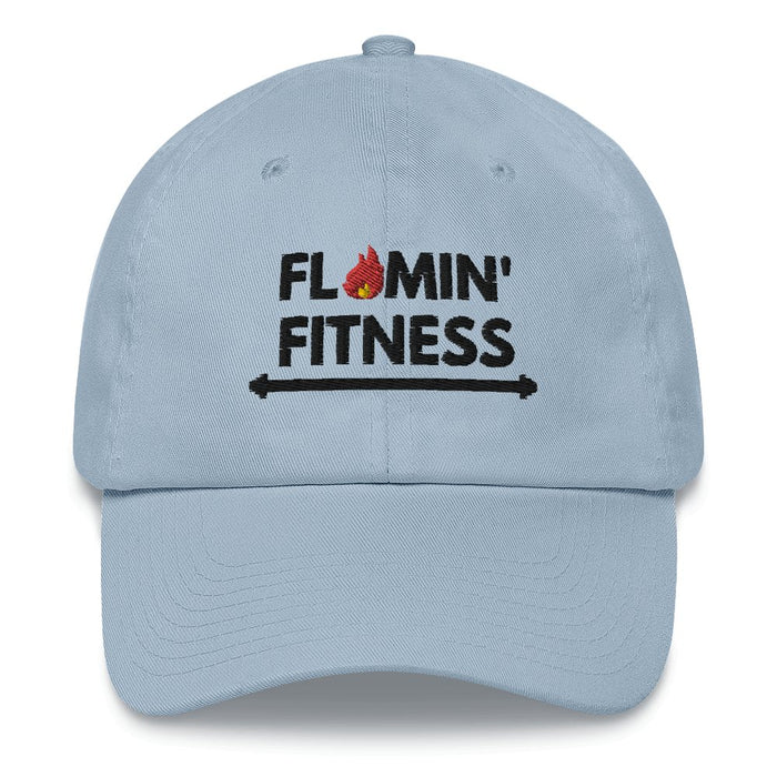 Light Blue Baseball Cap - Flamin' Fitness