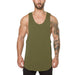 Men's Essentials Plain Stringer Vest - Flamin' Fitness