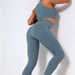 Ribbed Gym Leggings - Flamin' Fitness