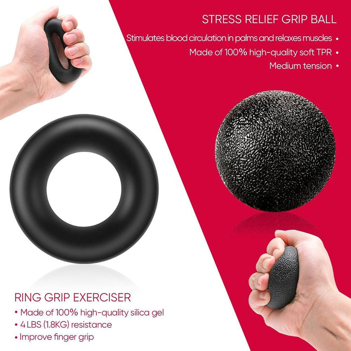 Hand Exerciser Amazon Ultimate Hand Exerciser Bundle | Home Workout Equipment — Flamin' Fitness